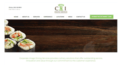 Desktop Screenshot of cidining.com